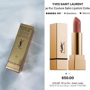 YSL #70 Lipstick (Brand New)